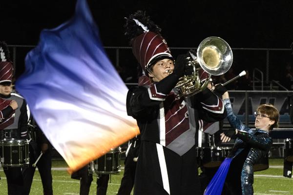 Broadneck High School Marching Band Performing
